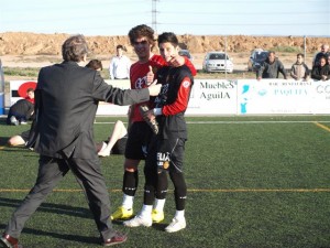 Ruben con el Mallorca frente al Lleida