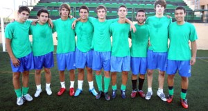 Imagen de los nuevos jugadores del Sant Jordi juvenil que jugará en la Liga Nacional.  JUAN A. RIERA