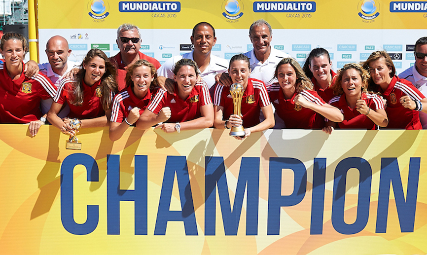 La Selección Española Femenina Fútbol Playa se proclama campeona de la Euro Beach Soccer - Federación, Femenino, Selecciones FutbolBalear.es