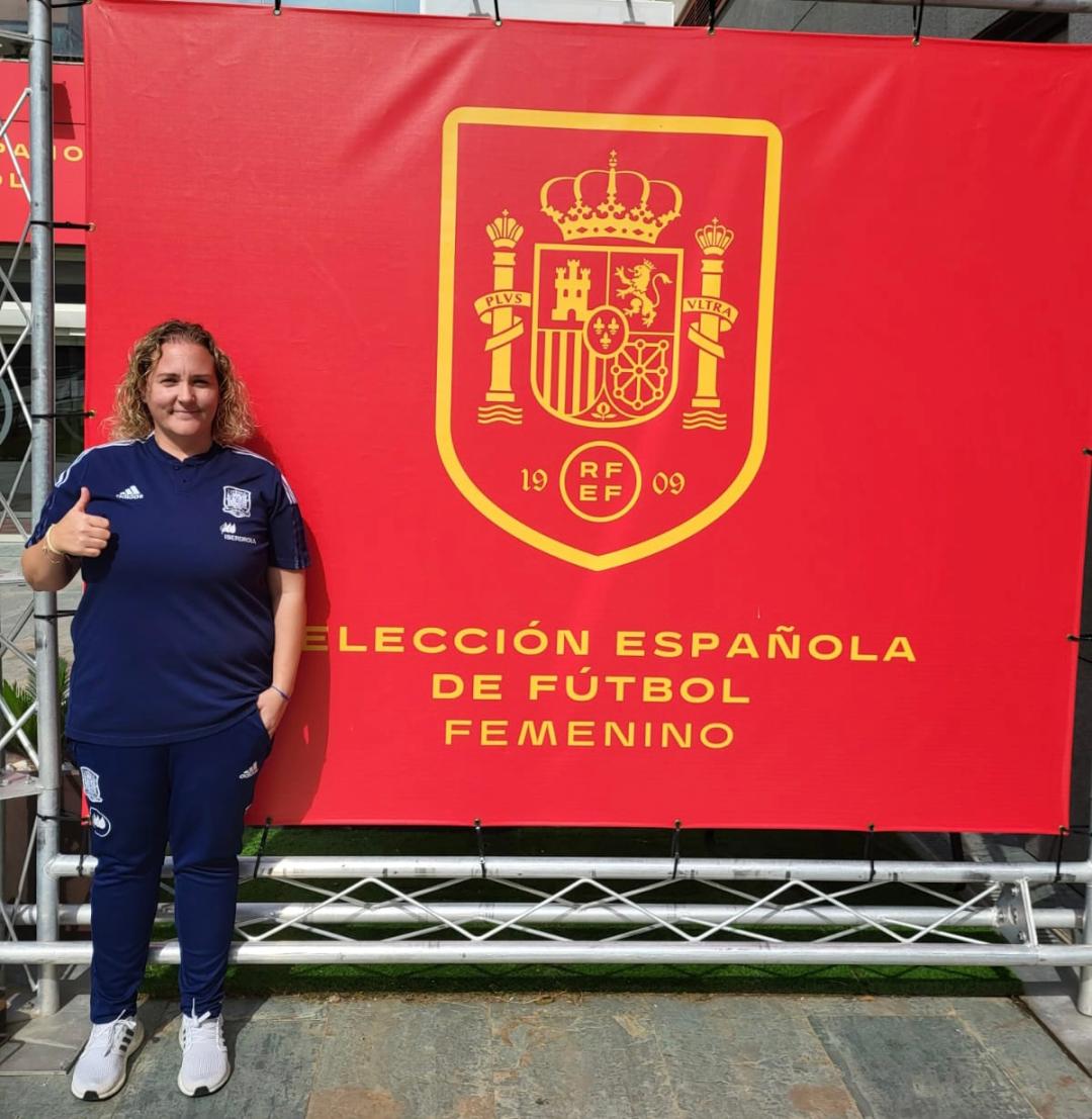 Estefanía Suárez, en el staff técnico de la Selección Española Femenina
